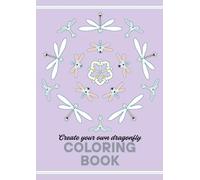 Create your own dragonfly coloring book