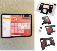 CreaTech Solutions Supporto da parete per tablet, universale, adatto per qualsiasi modello e marca/supporto per tablet da parete minimalista universale/supporto per tablet invisibile