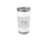Created By The Creator Bicchiere termico in acciaio inox doppia parete