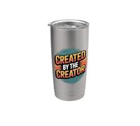 Created By The Creator Bicchiere termico in acciaio inox doppia parete