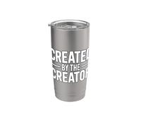 Created By The Creator Bicchiere termico in acciaio inox doppia parete