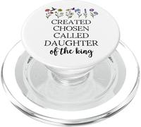 Created Chosen Called Daughter of King Bible Verse Christian PopSockets PopGrip per MagSafe