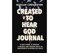 Havilah Cunnington Created to Hear God Journal (Tascabile)