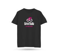 Createe T-Shirt Unisex Giro ciclistico Italia Personalizzata con Il Nome della Tua Città (Nero, XL)