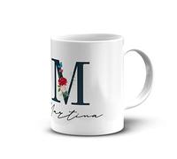 Createe Tazza Donna e Ragazza completamente personalizzata con Iniziale e nome completo! Regalo originalissimo per donne!