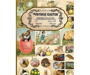 Createit Studio Vintage Easter Ephemera Collection (Tascabile)