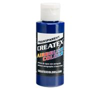Createx - Colore per aerografo 60 ml, Colore: Blu Trasparente