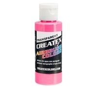 CREATEX 60 ML Colore trasparente aerografo (FLAMINGO PINK)