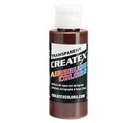 Createx Airbrush Colors transparent dark brown 4 oz. by Createx