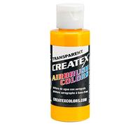 Createx - Pittura 60 ml, Colore: Trasparente Giallo Tramonto