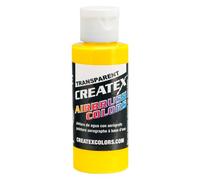 CREATEX 60 ML Colore trasparente aerografo (BRITE YELLOW)