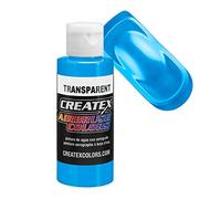 Createx - Pittura 60 ml, Trasparente, Colore: Blu Caraibi