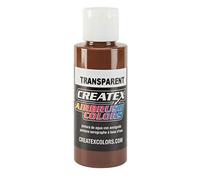 Createx - Pittura Trasparente 60 ml, Colore: Marrone Chiaro