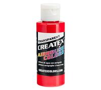 Colore CREATEX Aerografo Colors Transparent 5117 Brite red