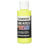Createx - Vernice 60 ml, Colore: Giallo Fosforescente