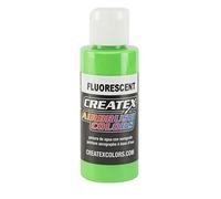 Createx - Vernice 60 ml, Colore: Verde Fosforescente