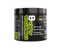 CREATINA ALKA 8-200g Gusto Arancia - Creatina Monoidrata Micronizzata Clonapure