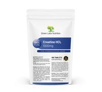 Creatina HCL 1000 mg Compresse - Integratore Puro per Energia, Recupero & Forza