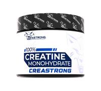 Creatina Monoidrata 3000mg CreaStrong Pura, Creatina in Polvere Senza Additivi per Pre, Intra, Post Workout, Alternativa a Creatina Capsule e Compresse, Creatina Vitastrong 250g Solubile e Certificata