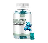 Creatina Monoidrata in Gommose Gusto Mirtillo - 100% Creatina Monoidrato per Pre