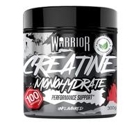 Creatina monoidrato in polvere Warrior da 300 g - Nutrizione micronizzata - Migliora le prestazioni e il recupero (disponibile in compresse, non caramelle gommose) - Dose da 5 g (Non aromatizzata)