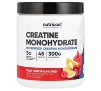 Creatina Monoidrato Polvere Gusto Frutta 300 Grammi