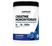 Creatina Monoidrato Polvere Lampone Blu 500 Grammi Di Nutricost