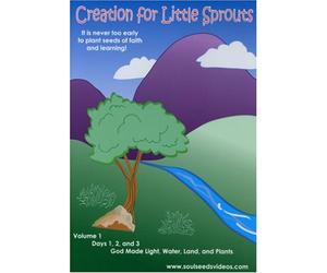 Creation for Little Sprouts: God Made Light, Water, Land, and Plants