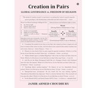 Creation in Pairs: Global Governance Vs. Freedom of Religion