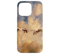 Creation of Adam Art - Cover per cellulare, motivo: Michelangelo Custodia per iPhone 15 Pro Max