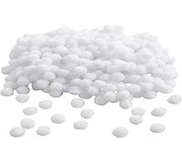 Creativ 100263 Pompon, diametro: 10 mm, bianco, 450 pezzi