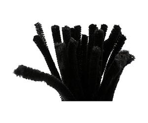 Creativ 100263 Pulitori per tubi, spessore 9 mm, L: 30 cm, nero, 25 pezzi