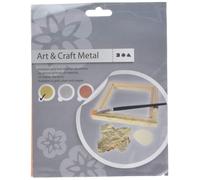 Creativ 20481 16 x 16 cm Imitation Metal Leaf 25 Sheet, Gold
