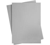 Creativ 21526 - Cartoncino colorato, formato A2, 420 x 600 mm, 180 g, grigio acciaio, 10 fogli
