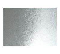 Creativ 220780 - Cartolina in lamina metallizzata, formato A4, 21 x 30 cm, 280 g, colore: argento, 10 fogli