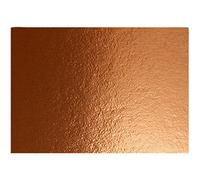 Creativ 220800 - Cartoncino in lamina metallica, A4, 21 x 30 cm, 280 g, rame, 10 fogli