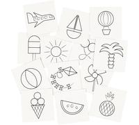 Creativ 233190 Gedächtnisspiele und Puzzles, Pappe, weiß, Einheitsgröße