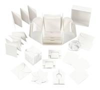 Creativ 25379 - Scatola da esplosione, dimensioni: 7 x 7 x 7,5 cm, 12 x 12 x 12