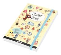 Creativ 27070 Sticker Book, size 11,5x17 cm, thickness 1,5 cm, 1pc, 80 pages