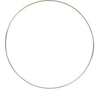 Creativ 52429 - Anello in filo metallico, diametro 30 cm, 10 pezzi, colore: oro