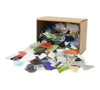 Creativ 55548 Mosaici, Misura 15-60 mm, Spessore 5 mm, Colori asstd, 2kg