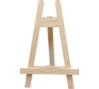 Creativ 576220 Mini-Zeichenstaffelei, Holzfarbe, 25 cm, Holz a Einheitsgröße