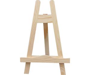 Creativ 576220 Mini-Zeichenstaffelei, Holzfarbe, 25 cm, Holz a Einheitsgröße