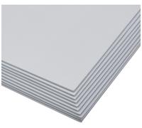 Creativ 79035 EVA Foam Sheets, A4 21x30 cm, Thickness 2 mm, White, 10sheets One