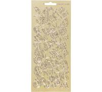 Creativ Adesivi Oro, Taglia Unica