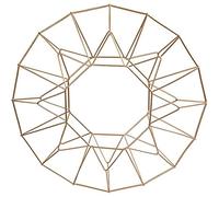 Creativ Anelli e filo metallico, ottone, taglia unica