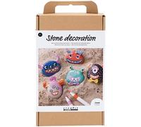 Creativ Children's Kit - Decorating Monsters Pebbles - 5 pcs