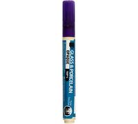 Creativ Company 1-Piece Glass and Porcelain Markers, Purple