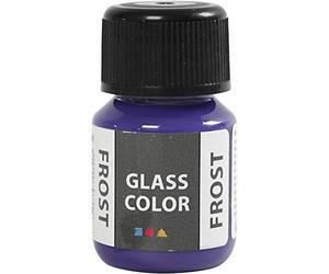 Creativ Company 35 Pezzi di Vetro di Colore di Gelo, Viola