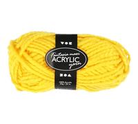 Creativ Company 50 g fantasia filo acrilico, giallo